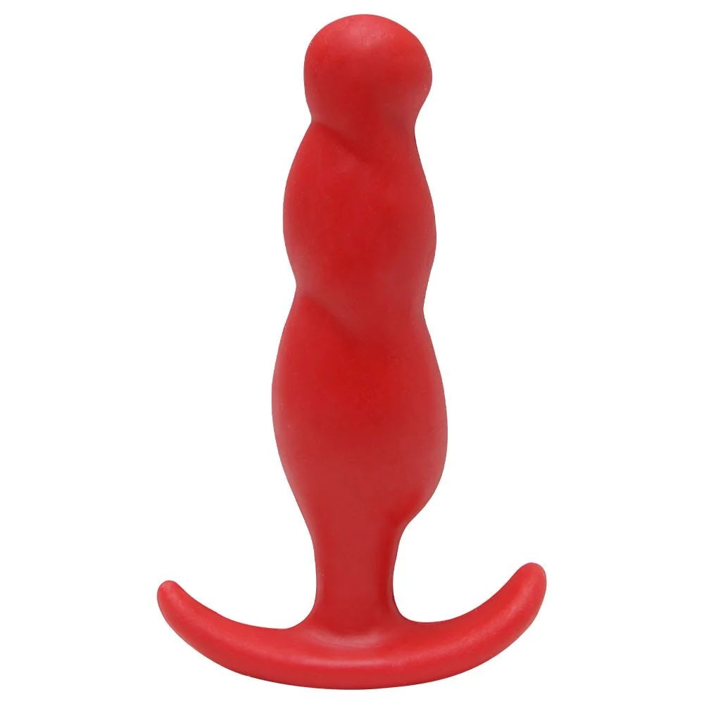 Mini Plug Anal Iniciantes Start Em Silicone X Cm Vermelho Sex