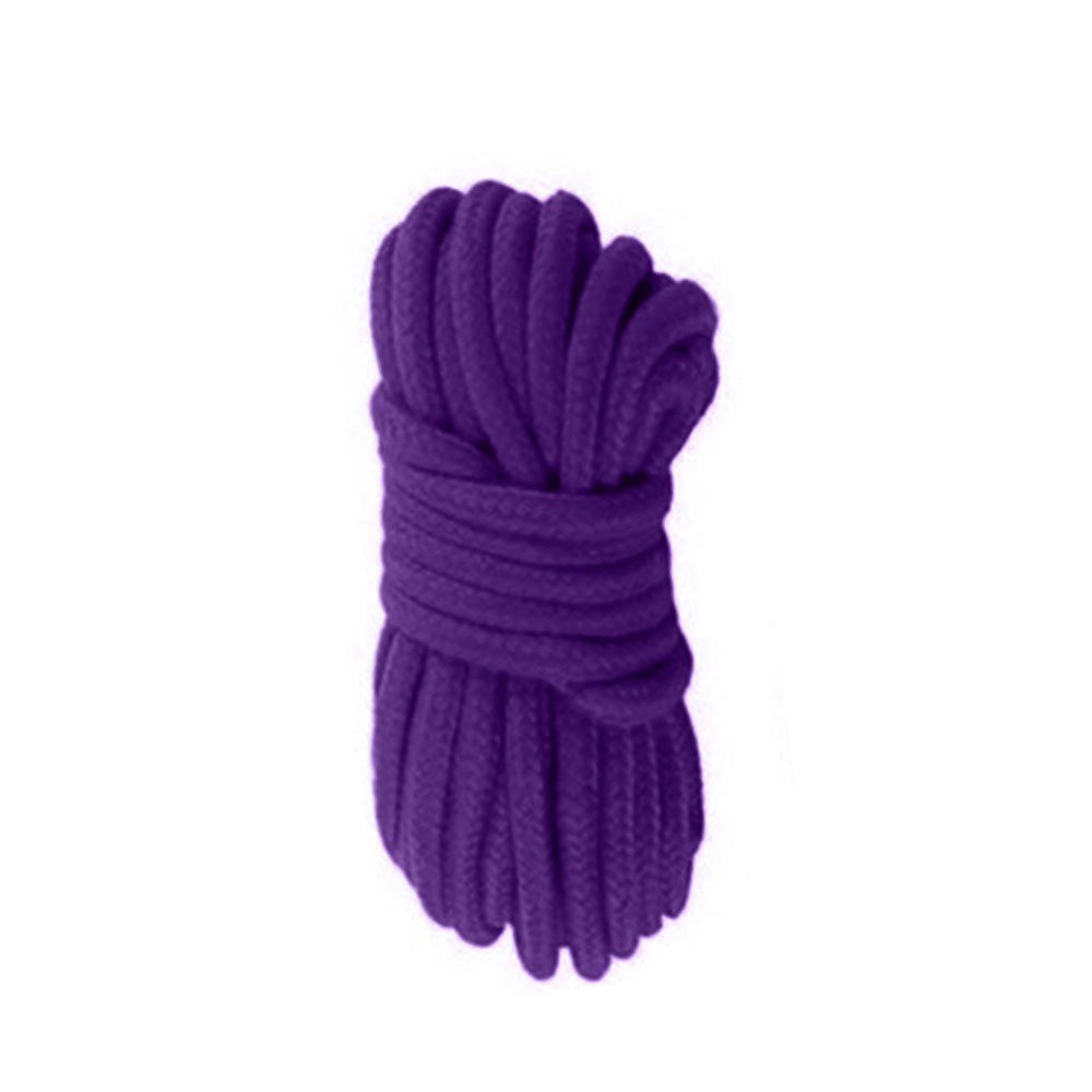 Corda Para Bondage E Shibari Em Algod O Metros Roxo Sex Shop