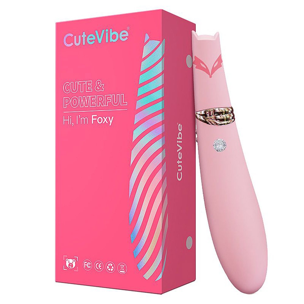 Vibrador e Sugador de Clitóris Recarregável 10 Vibrações e 5 Sucções Foxy  Rosa :: Sex Shop Loja do Prazer