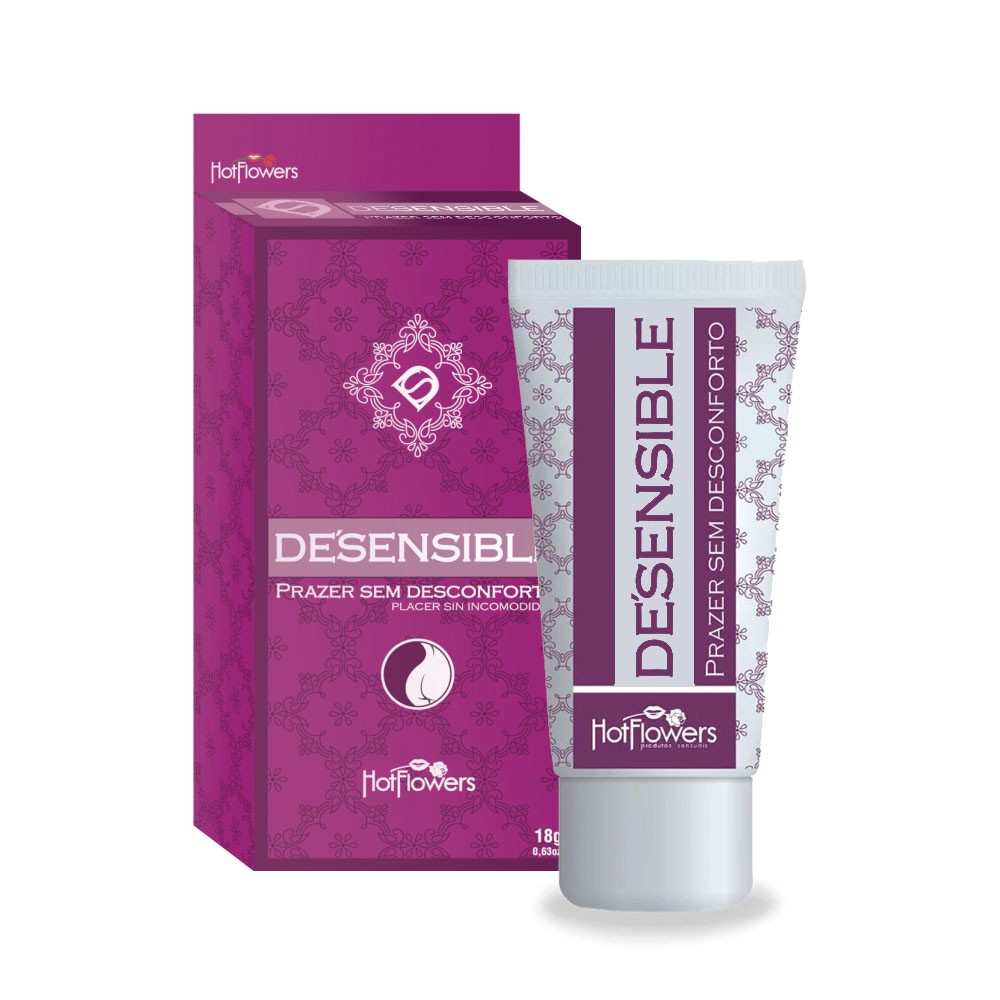 Gel Para Sexo Anal Dessensibilizante De Sensible 18ml Sex Shop Loja