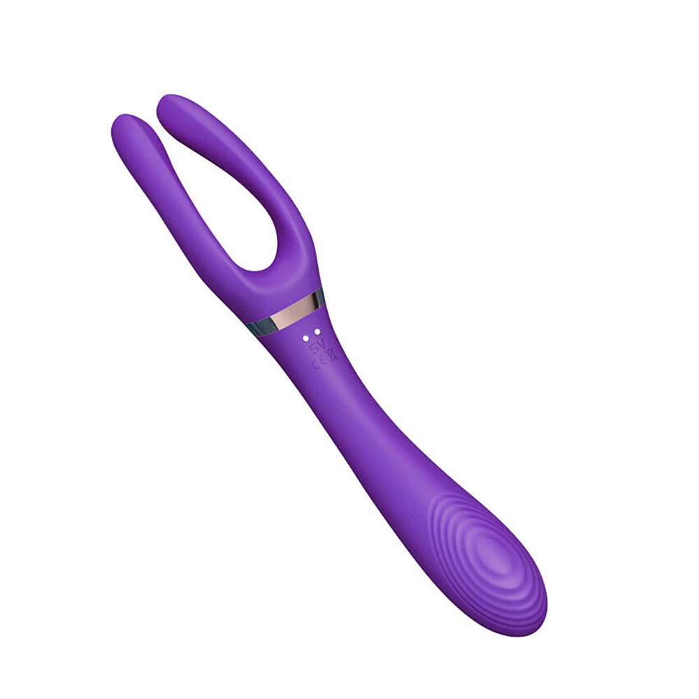 Vibrador Masculino em Silicone Recarregável com 9 Vibrações Roxo :: Sex  Shop Loja do Prazer