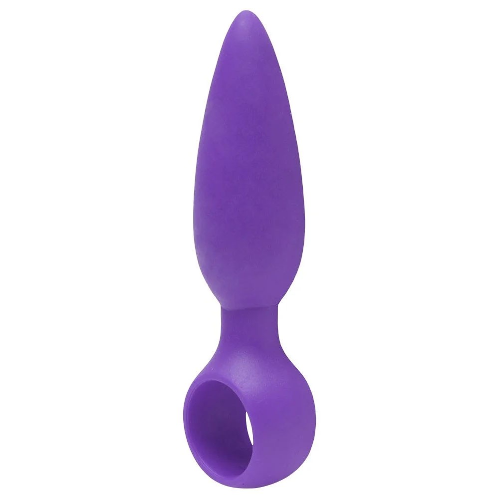 Plug Anal Iniciante Intensive em Silicone 7cm x 2,5cm Roxo :: Sex Shop Loja  do Prazer