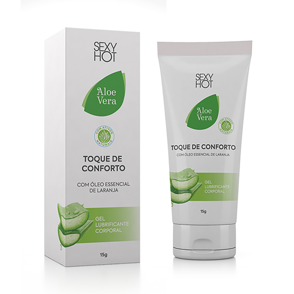 Gel para Sexo Anal Toque de Conforto com óleo de Laranja e Aloe Vera 15g ::  Sex Shop Loja do Prazer