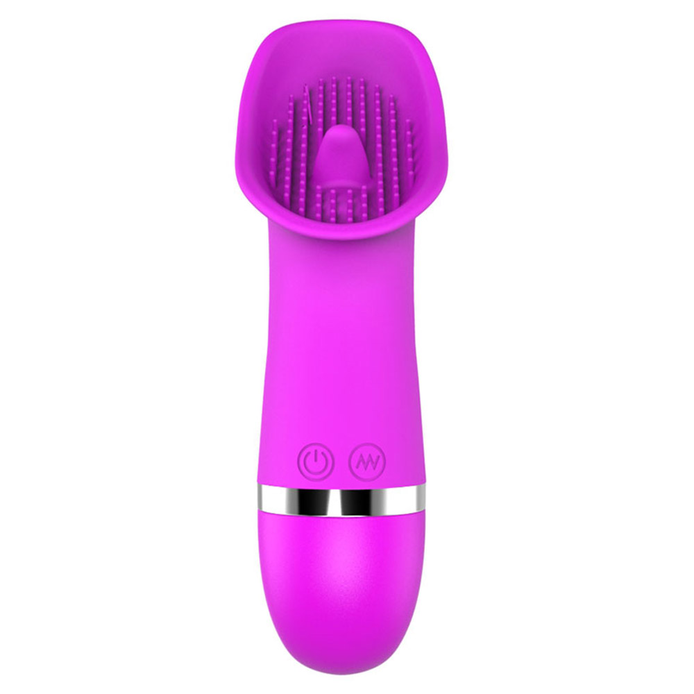 Vibrador para Clitóris com Língua e Cerdas em Silicone com 30 Vibrações  Pink :: Sex Shop Loja do Prazer