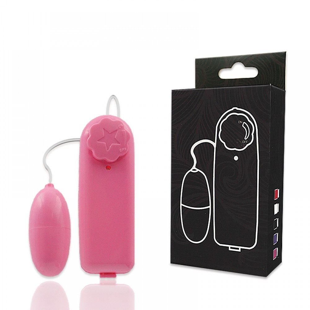 Vibrador Bullet Cápsula com Multivelocidade e Controle Remoto com Fio Rosa  :: Sex Shop Loja do Prazer