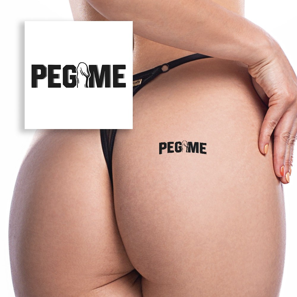 Tatuagem Tempor Ria Sensual Sexy Peg Me Preta Sex Shop Loja Do Prazer