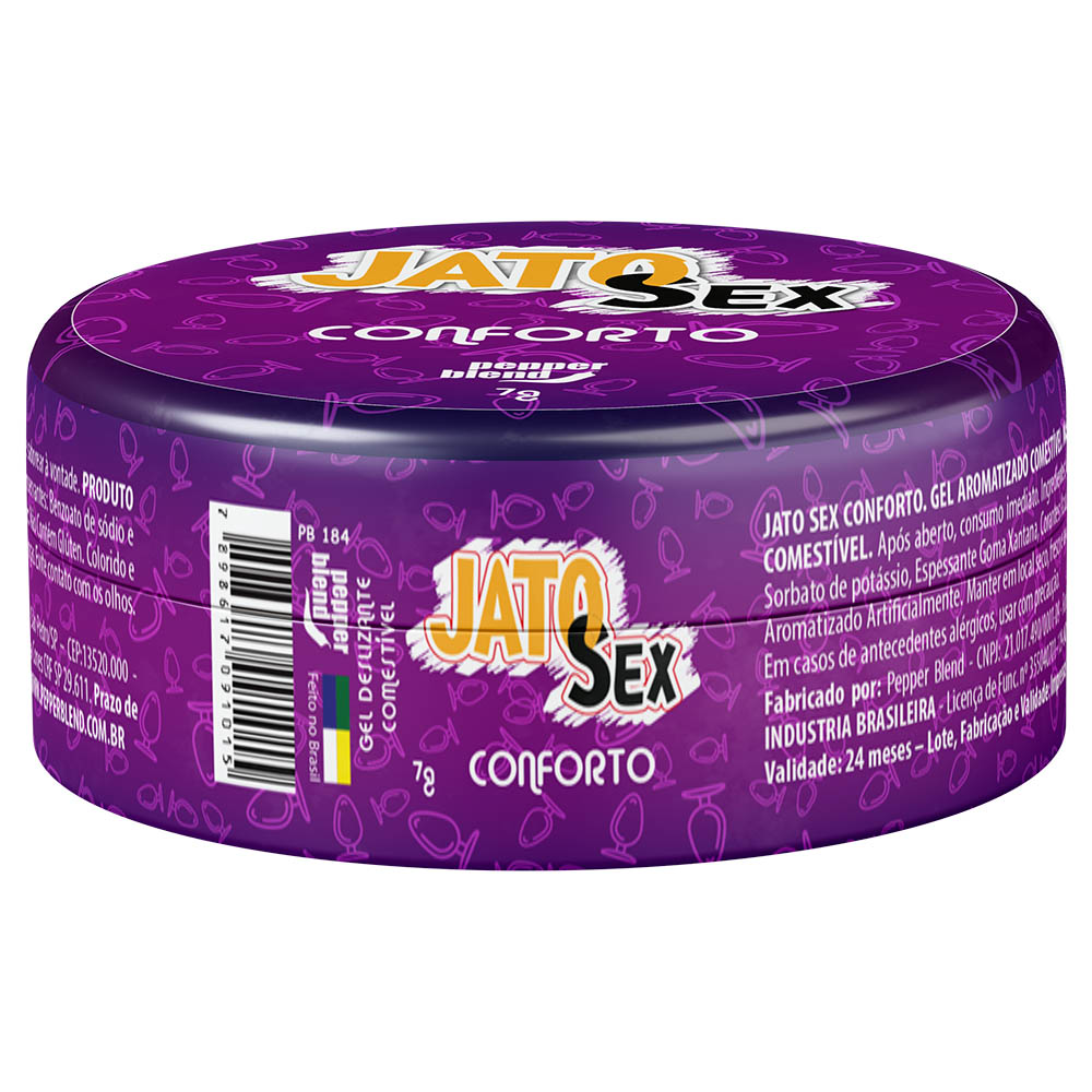 Gel para Sexo Anal Jato Sex Conforto :: Sex Shop Loja do Prazer