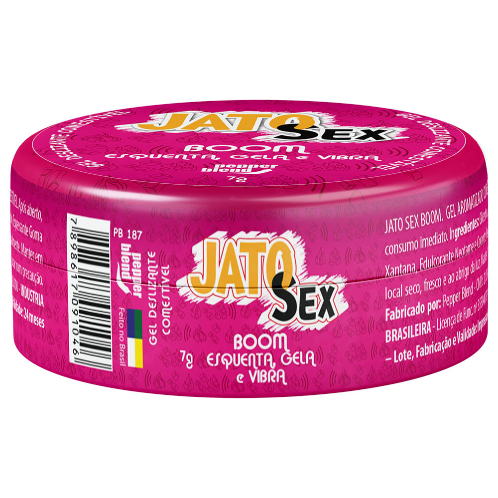 Gel para Sexo Oral Jato Sex Boom :: Sex Shop Loja do Prazer