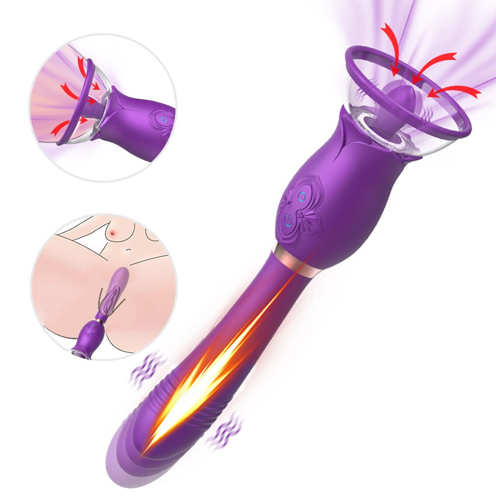 Vibrador STRAPLESS - Strap-on sem cinta - Silicone - Eva