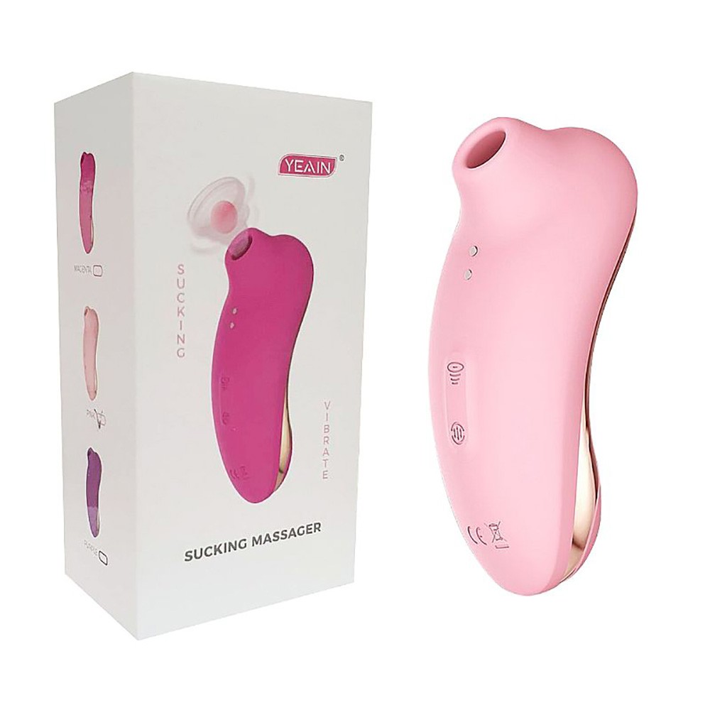 Vibrador, sugador de clitoris, Cor Rosa :: Sex Shop Loja do Prazer