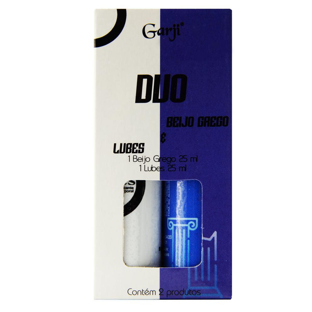 DUO Gel Beijo Grego Pêssego 25ml + Lubrificante Neutro Lubes 25ml :: Sex  Shop Loja do Prazer