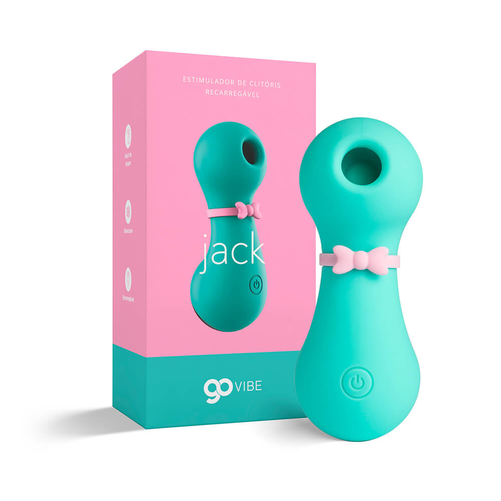 Vibrador, Cor Cyan :: Sex Shop Loja do Prazer