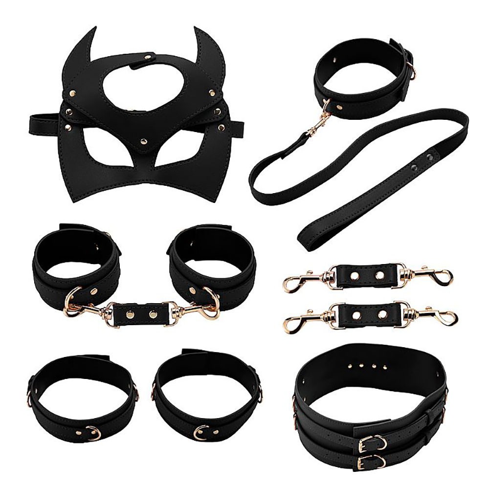 Kit Bondage Collection Black - Explore suas fantasias sexuais BDSM